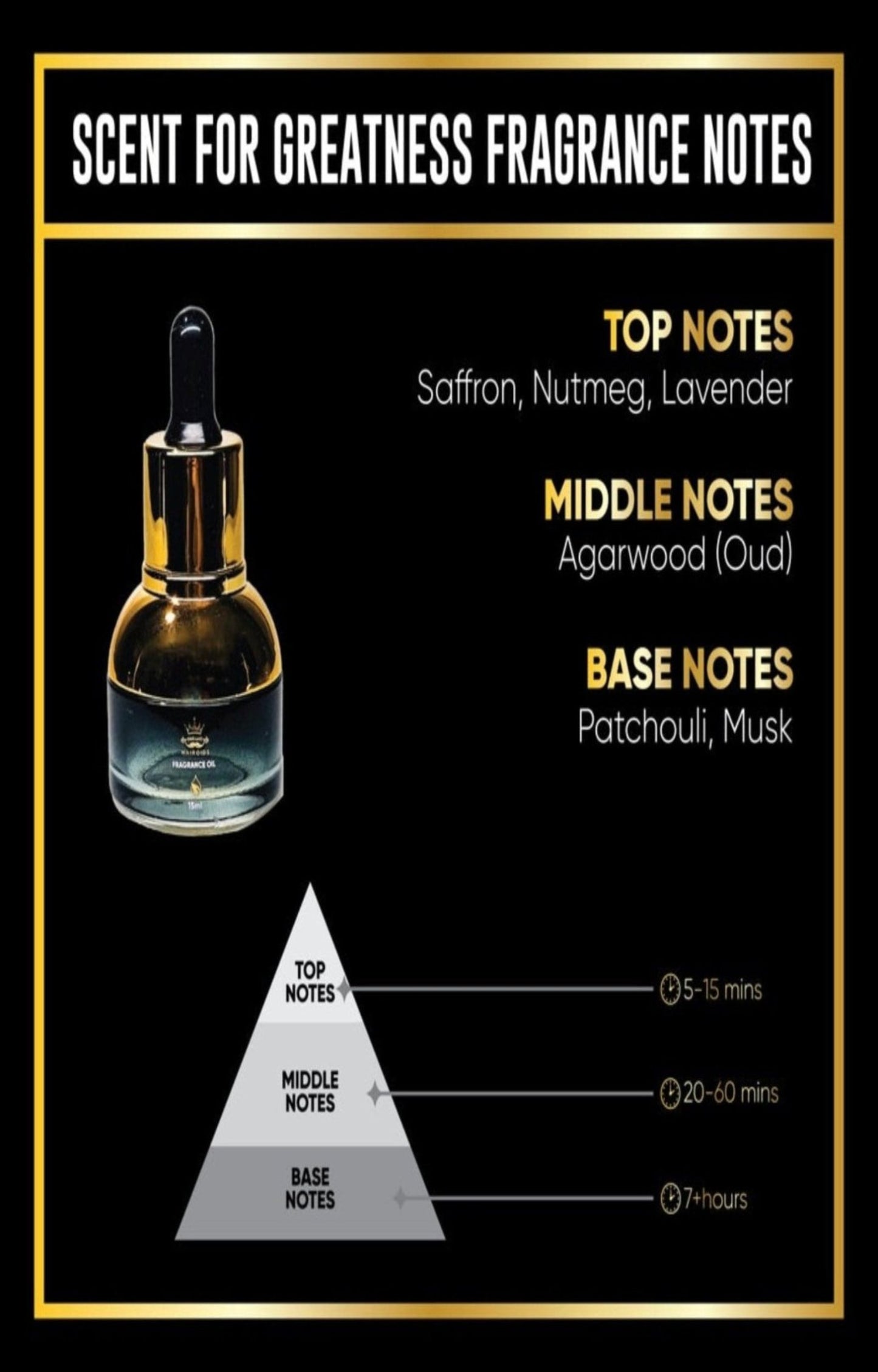Scent For Greatness Oud Oil- 15ML