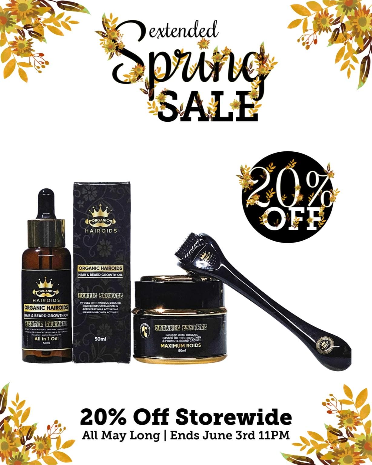 Organic Hairoids Growth Sealer Kit