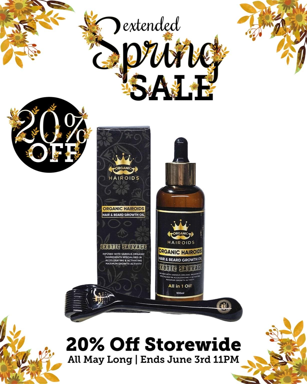 Organic Hairoids King of Bel Hair Kit