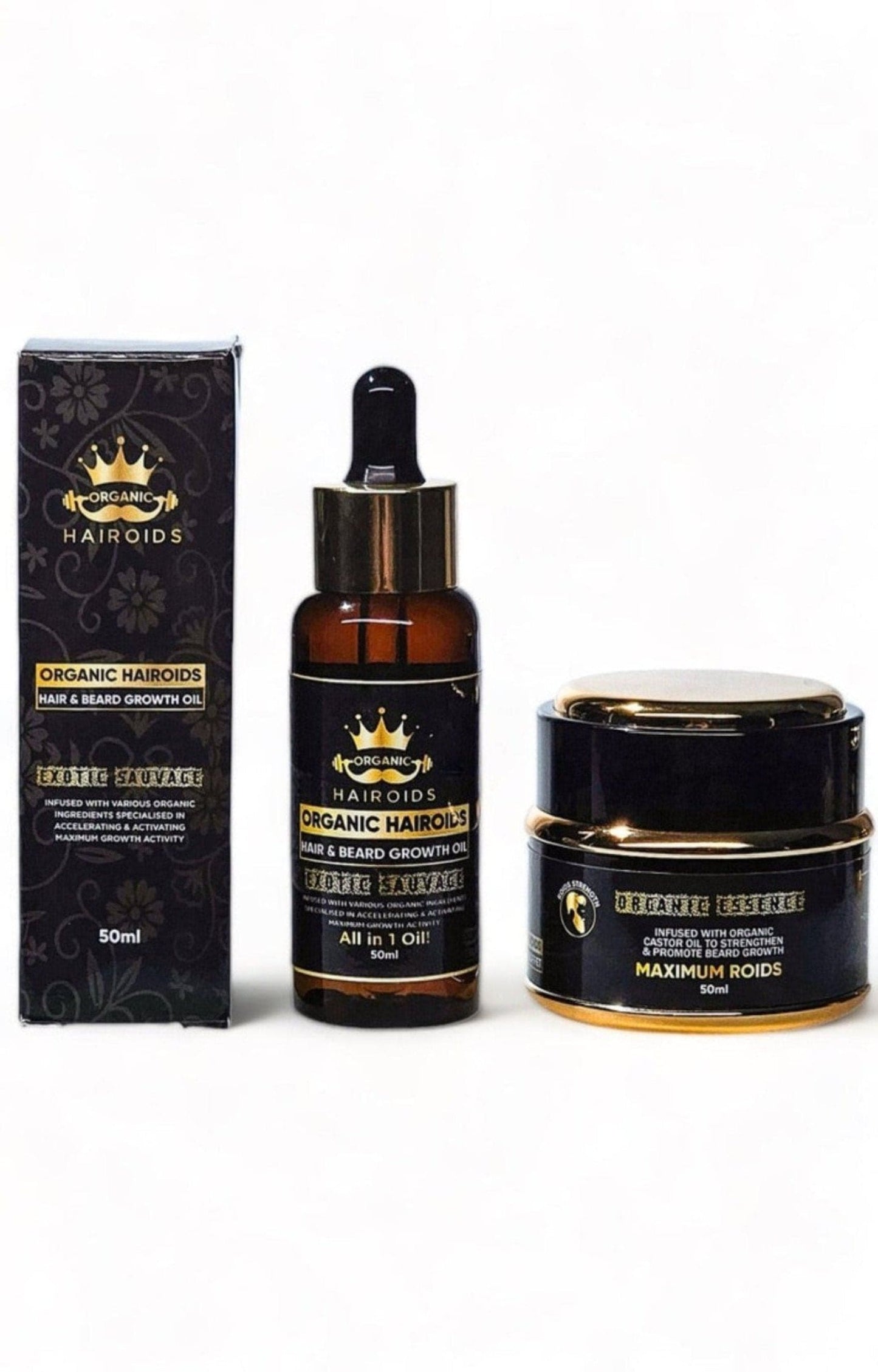Organic Hairoids Muscle & Grow kit