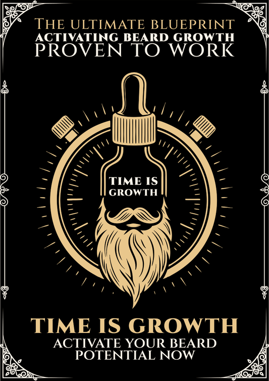 Organic Hairoids Beard Accelerator Guide (Time Is Growth)