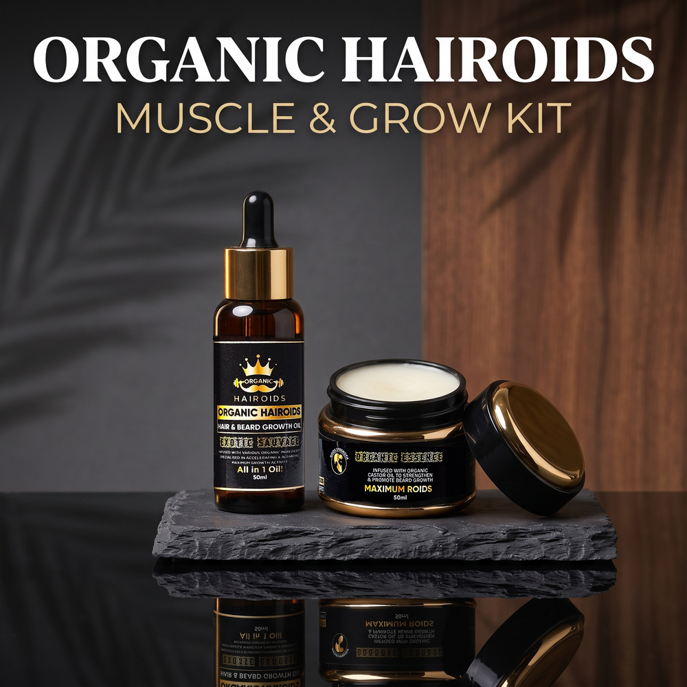 Organic Hairoids Muscle & Grow kit