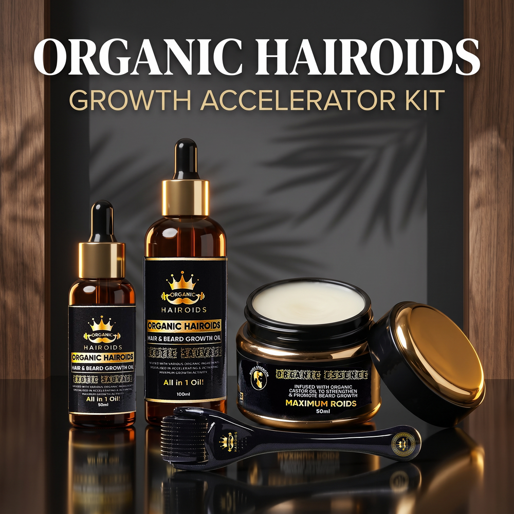 Organic Hairoids Growth Accelerator Kit