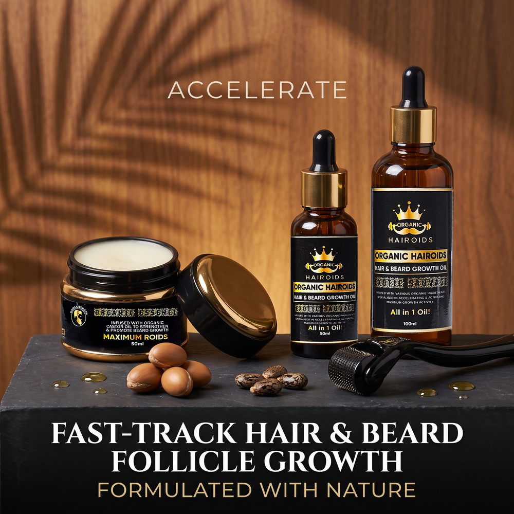 Organic Hairoids Growth Accelerator Kit
