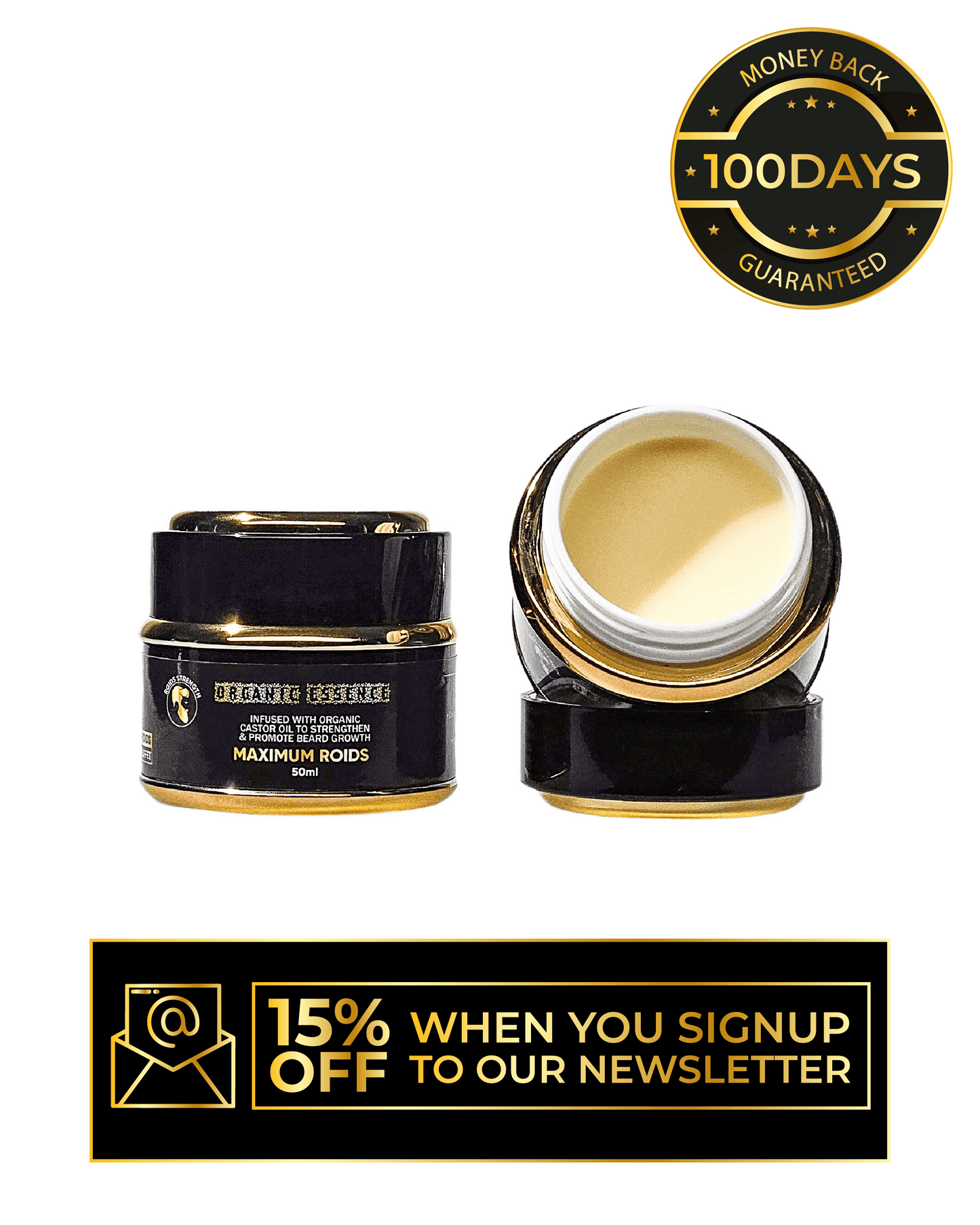 Organic Hairoids Beard Balm Buffet- 50ML